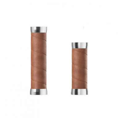 Slender Leather Grips 130/100 - dark tan