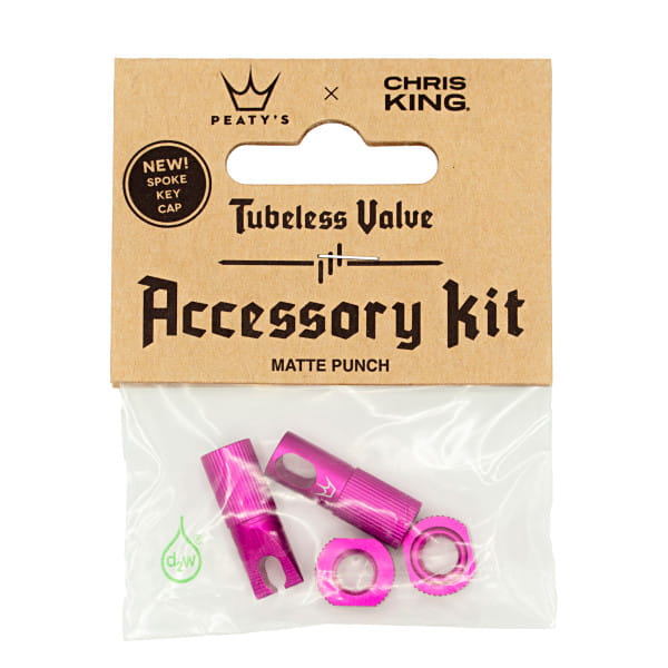 Valve Accessories Set - Pink