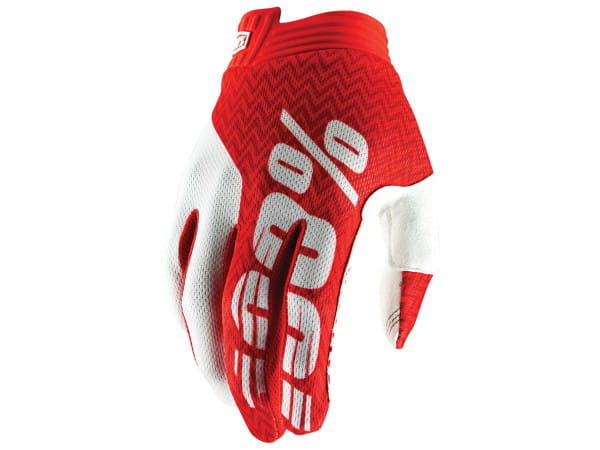 iTrack Gloves - Rot/Weiß