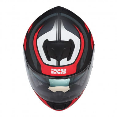 215 2.0 motorcycle helmet matte black red white