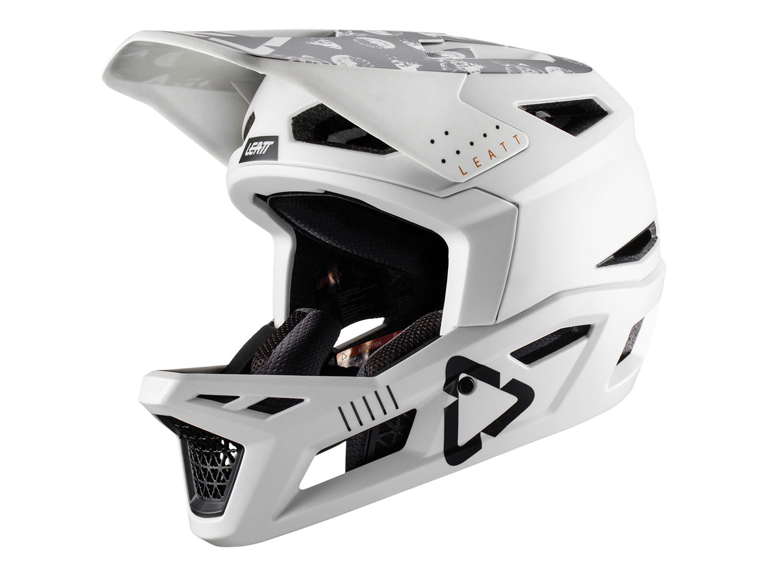 Leatt Helmet MTB Gravity 4.0 Helmet Steel, Fullface-Helme