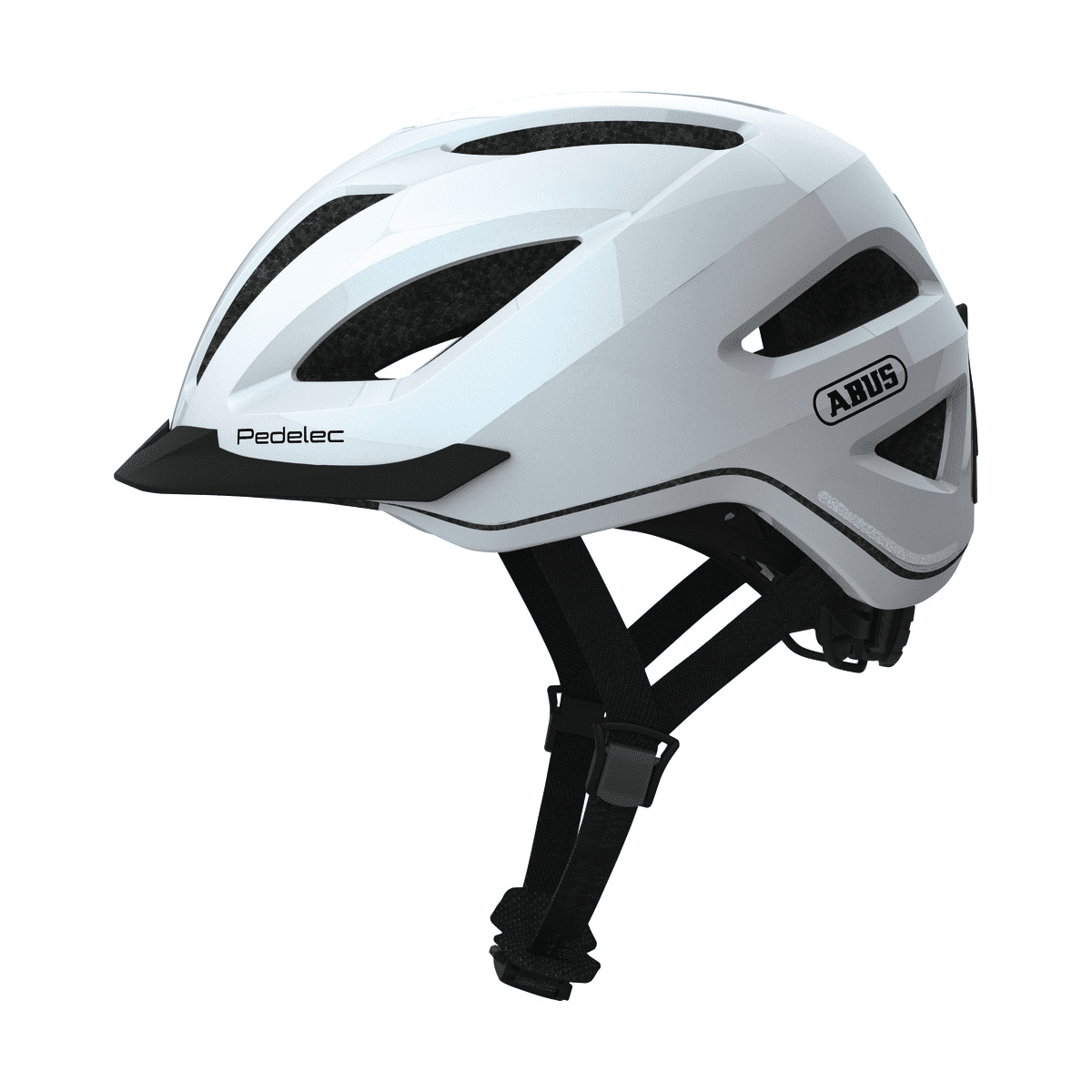 grafisch Veilig scheiden Abus Pedelec 1.1 Bike Helmet - White | Urban & City Helmets | BMO Bike  Mailorder