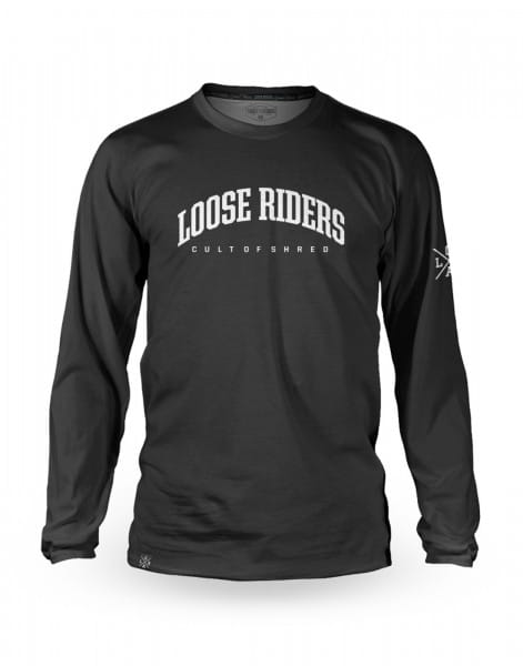 Mens Technical Jersey Long Sleeves - Black