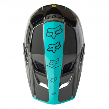 Rampage Comp Cali CE CPSC - Fullface Helmet - Teal - Grey/Black/Blue