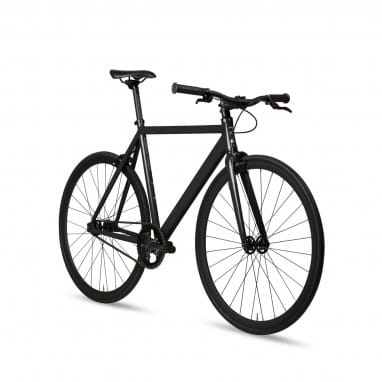Track singlespeed/ vaste fiets - zwart