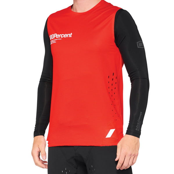 R-Core Concept Sleeveless Jersey - Débardeur - Rouge