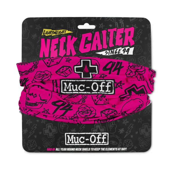 Lightweight Neck Gaiter Halstuch - Pink Punk