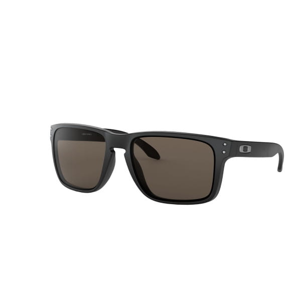 Holbrook XL Sonnenbrille Matt Schwarz - Warm Grau