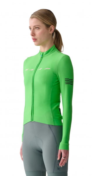 Women's Evade Thermal LS Jersey 2.0 - Limedrop