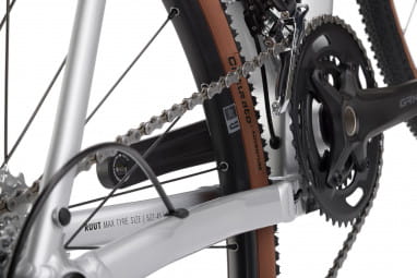 Ruut AL 1 2x Gravel Plus Bike - Chrome/Black