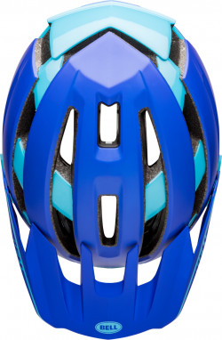Casco da bicicletta sferico Super Air R - blu opaco/lucido