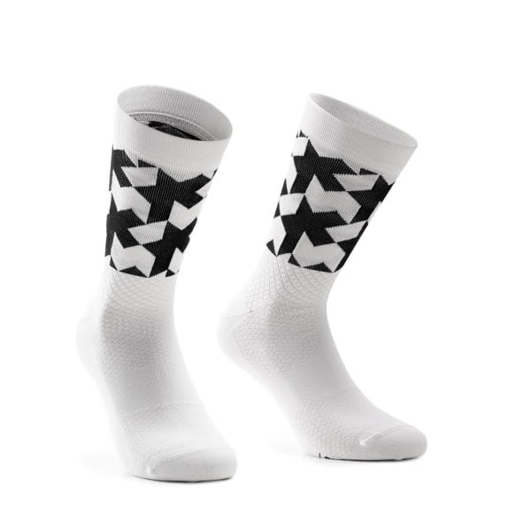 Monogram Socks EVO - Holy White