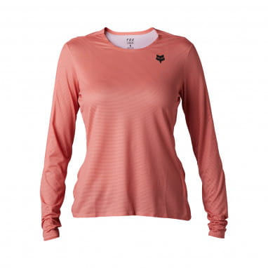 Maglia a maniche lunghe Flexair Ascent da donna - Salmone