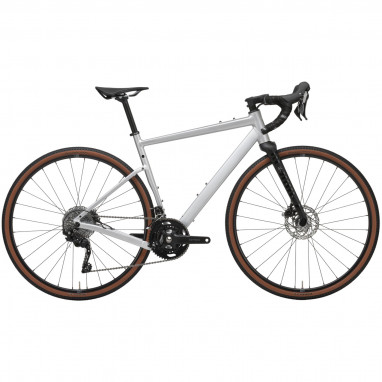 Vélo Ruut AL 1 2x Gravel Plus - Chrome/Black