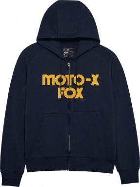 Moto-X Oversized Flc Zip Circa74 Edizione Speciale - Mezzanotte