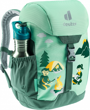 Kinderrucksack Schmusebär - spearmint-seagreen