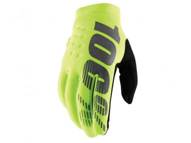 Brisker Thermal Gloves - Fluo Yellow / Black