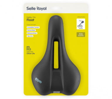 Float Urban Athletic bicycle saddle - black