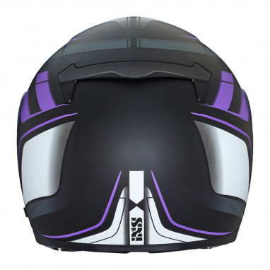 215 2.0 casque moto matte black violet