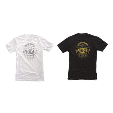 Fullface T-shirt zwart/wit - wit