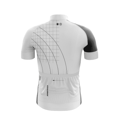 Grids and Guides short sleeve jersey - white