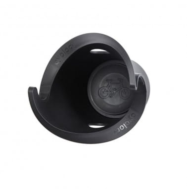 Solo - Wheel holder for the wall - black