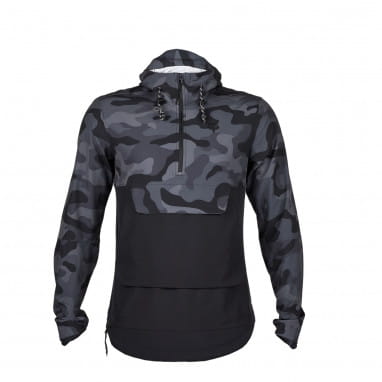 Ranger Wind Pullover - Black Camo