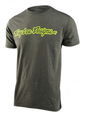 Signature T-Shirt - Olivegrün