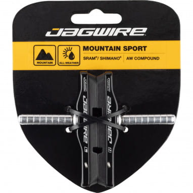 Brake pads Mountain Pro Cartridge for Cantilever - black
