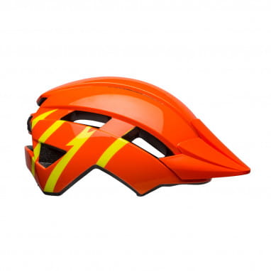 Sidetrack II casque de vélo - strike gloss orange/yellow