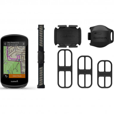 Edge 1030 Plus - GPS-Fahrradcomputer - Bundle - Schwarz