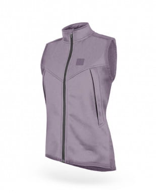 Damen Fleece Weste - Taupe