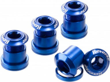 Chainring Bolt Set chainring bolts - 7mm - blue