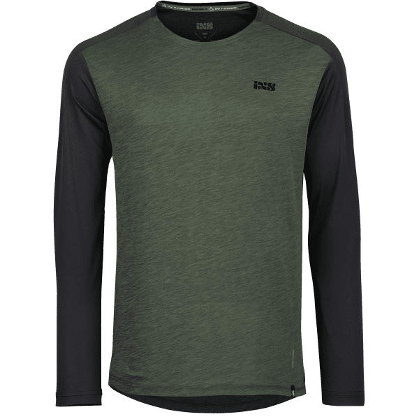 Flow X Long Sleeve Jersey olive-solid black