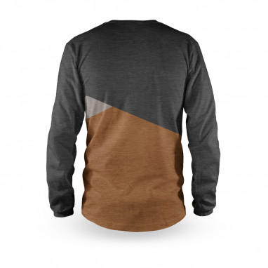 C/S Race Jersey Long Sleeve - Brown/Black/Grey