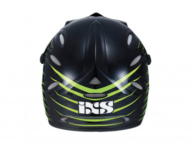Phobos 5.1 Fullface Helm Black/Green -SALE-