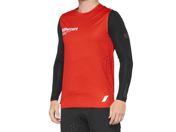 R-Core Concept Mouwloze Jersey - rood