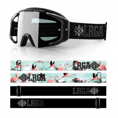 Goggle Race Miami - Zwart/Multi