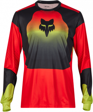 Ranger Long Sleeve Jersey Revise - Red/Yellow