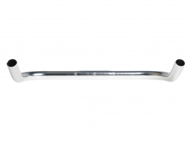 Bull Horn Road Lenker 360mm 25.4mm - silber