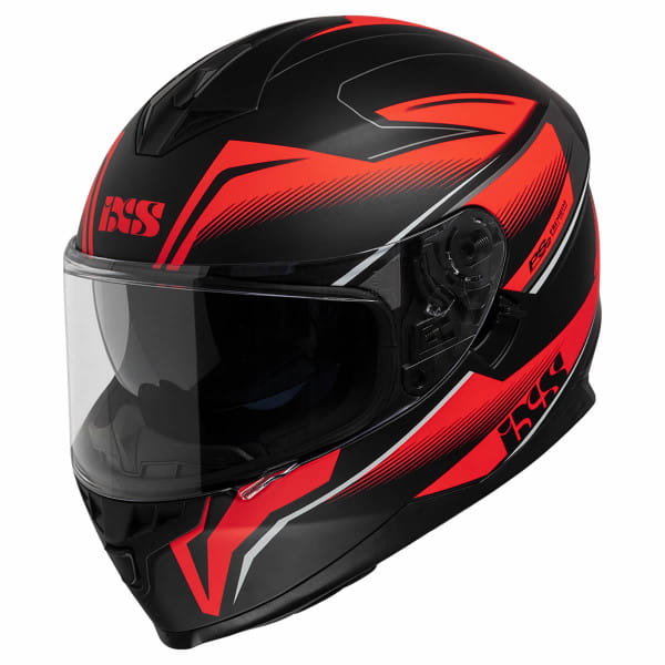 Full-face helmet iXS1100 2.3 - black matte red