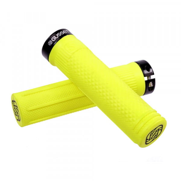 S2 Lock On Grips - Extra Soft - jaune fluo