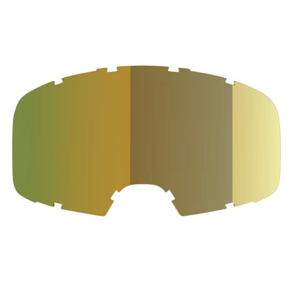 Lente espejada de repuesto para gafas Hack/Trigger - Oro
