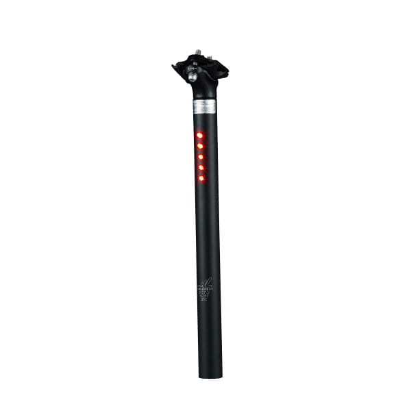 Seatpost with 5 LED's StVZO - ø 31.6 mm - Black