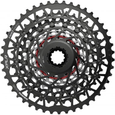 Red XPLR cassette, 13-speed, 10-46 t., XG-1391