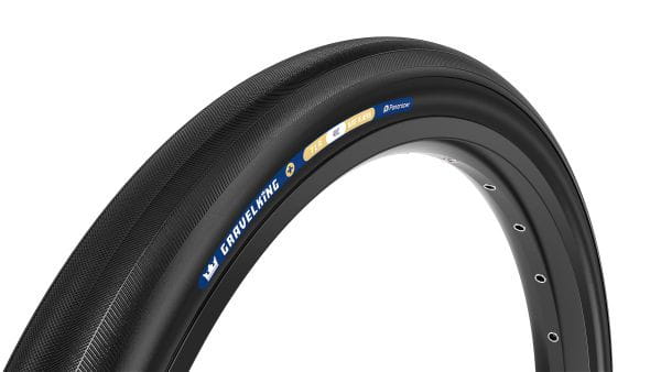 Gravelking Slick Plus 28", folding tire TLR - black