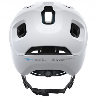 Axion SPIN MTB Helm - White Matt