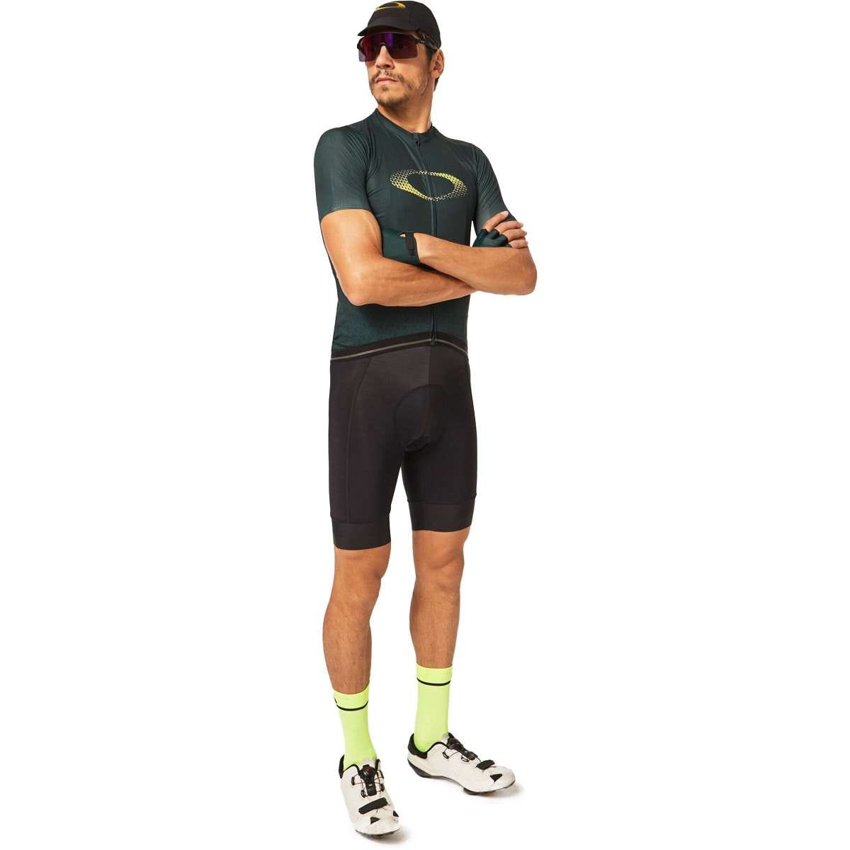 Oakley Endurance Pkblee Jersey Hunter Green Road Bike Jerseys BMO Bike Mailorder