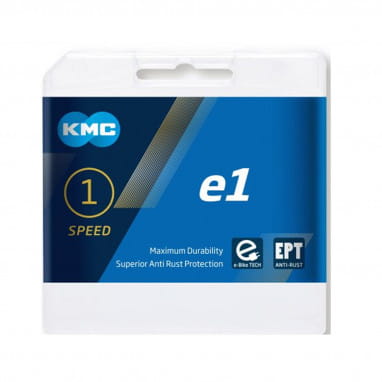E1 EPT chain 1-speed - silver
