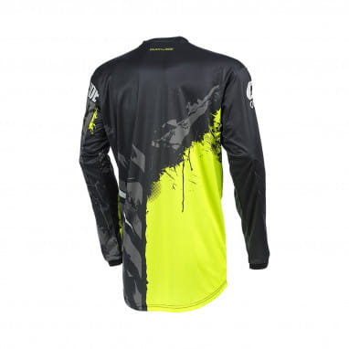 Element Ride - Long Sleeve Jersey - Black/Neon Yellow